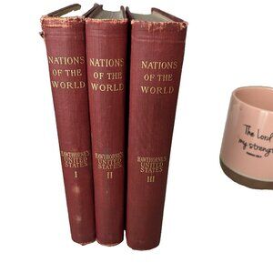 Nations Of The World: Hawthorne’s United States 1898-1900 HC / 3 Volumes